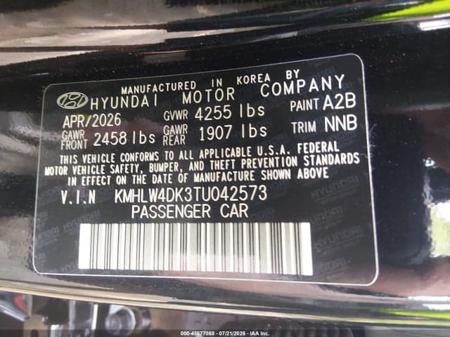 2026 HYUNDAI ELANTRA N 9