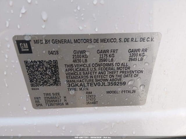 2018 GMC TERRAIN SLE 9
