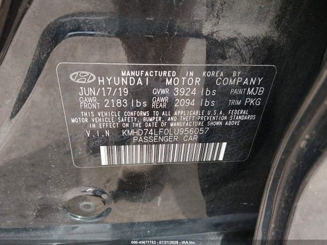2020 HYUNDAI ELANTRA SE 9