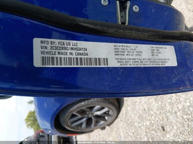 2021 DODGE CHARGER SXT RWD 9
