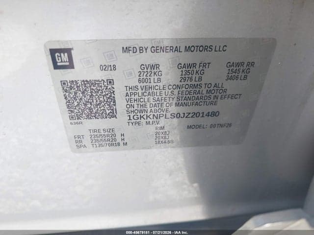 2018 GMC ACADIA DENALI 9