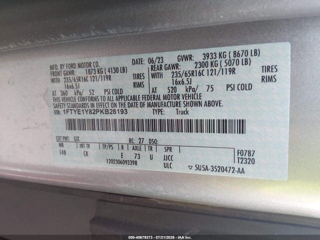 2023 FORD TRANSIT-150 8