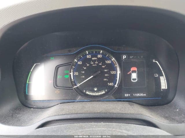 2017 HYUNDAI IONIQ HYBRID BLUE 7