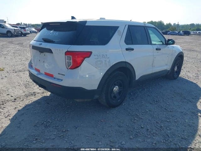 2020 FORD POLICE INTERCEPTOR UTILITY 4