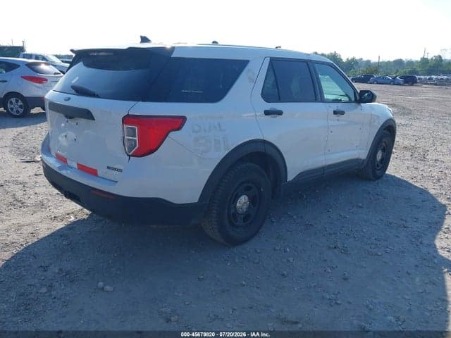 2020 FORD POLICE INTERCEPTOR UTILITY 4