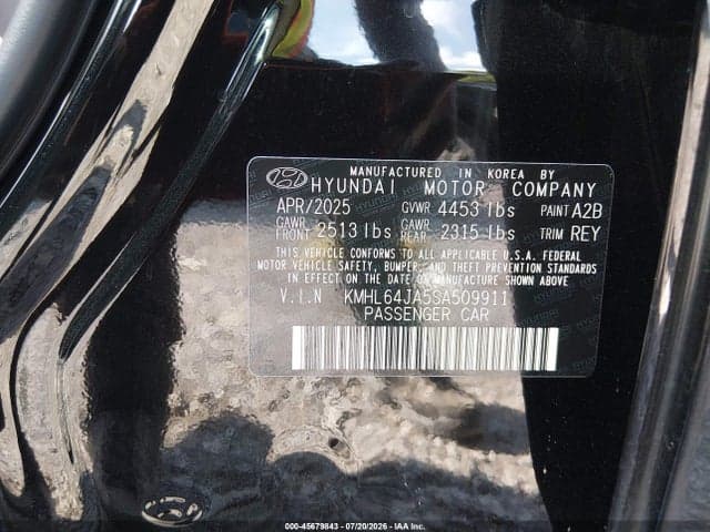 2025 HYUNDAI SONATA SEL 9
