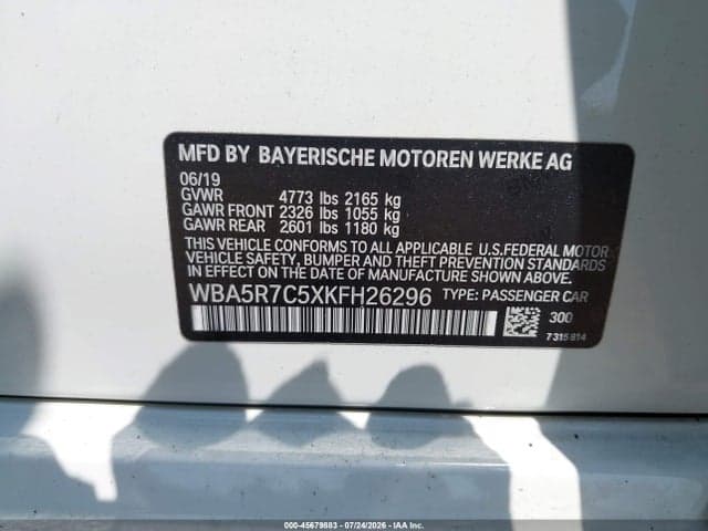 2019 BMW 330I XDRIVE 9