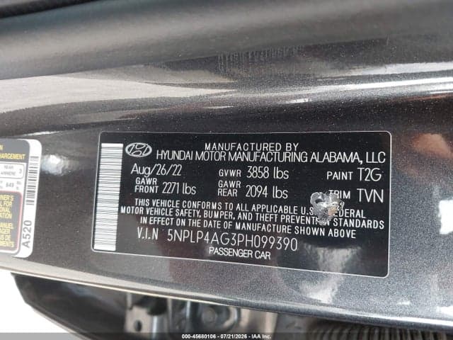 2023 HYUNDAI ELANTRA LIMITED 9