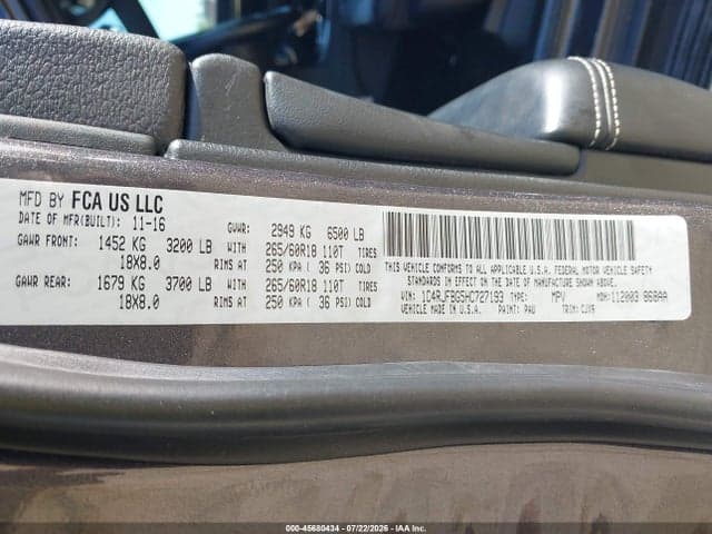 2017 JEEP GRAND CHEROKEE LIMITED 9
