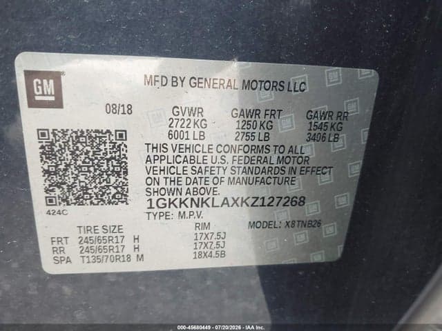 2019 GMC ACADIA SLE-1 9
