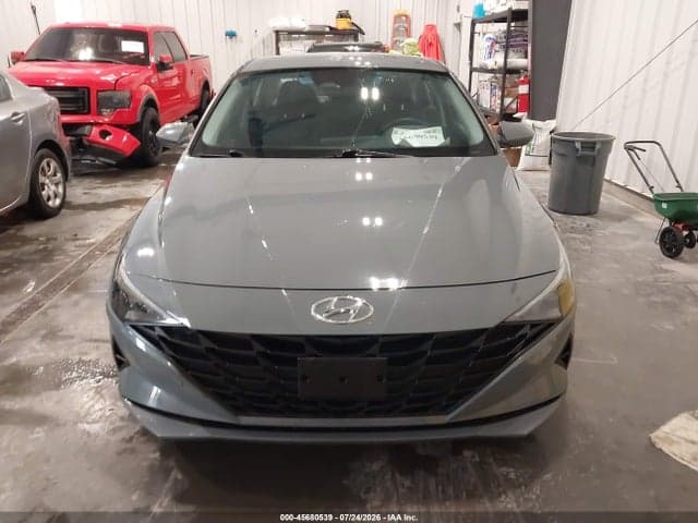 2022 HYUNDAI ELANTRA HYBRID BLUE 12