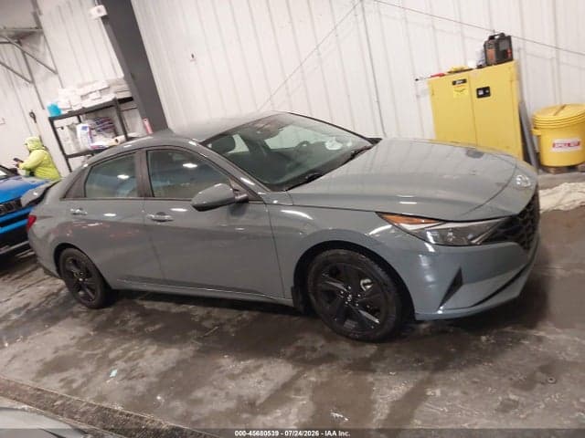 2022 HYUNDAI ELANTRA HYBRID BLUE 13