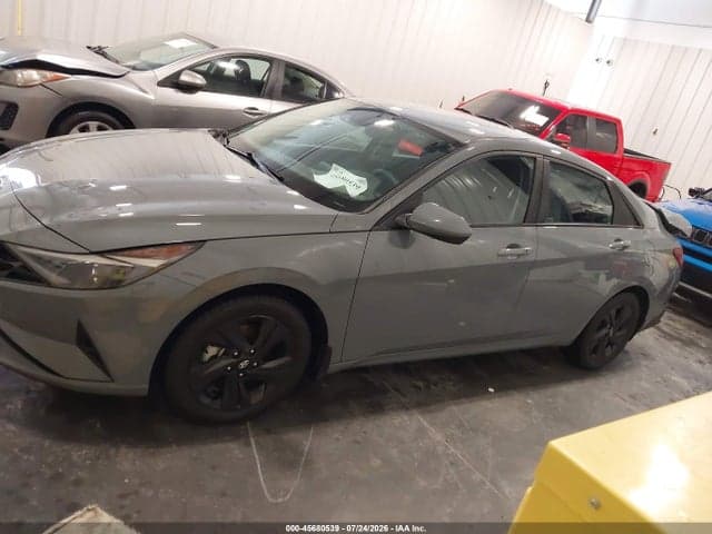 2022 HYUNDAI ELANTRA HYBRID BLUE 14