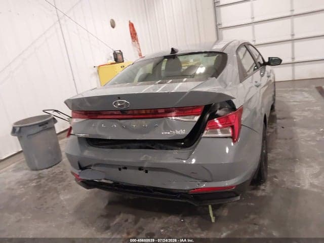 2022 HYUNDAI ELANTRA HYBRID BLUE 16