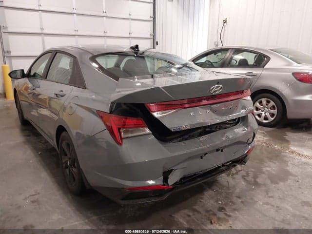 2022 HYUNDAI ELANTRA HYBRID BLUE 6
