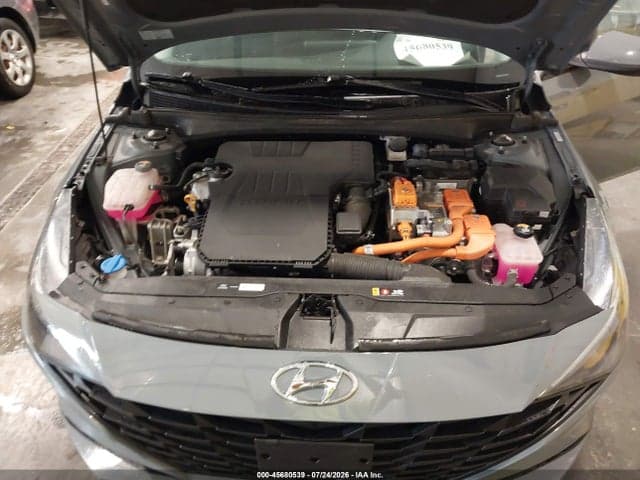 2022 HYUNDAI ELANTRA HYBRID BLUE 10