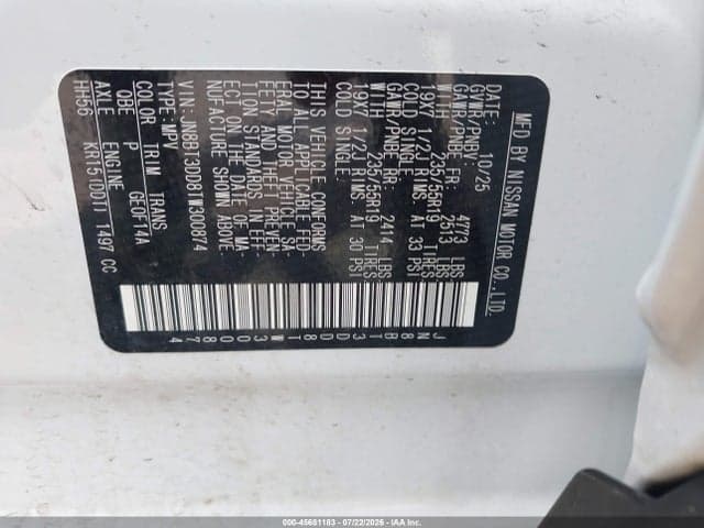 2026 NISSAN ROGUE PLATINUM 9