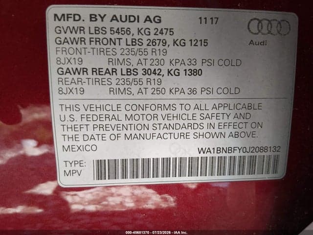 2018 AUDI Q5 9