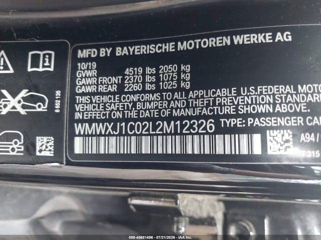 2020 MINI CLUBMAN COOPER S 9