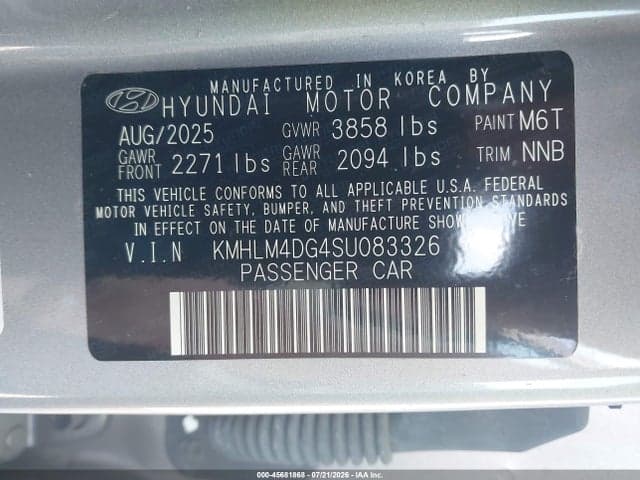 2025 HYUNDAI ELANTRA SEL SPORT 9