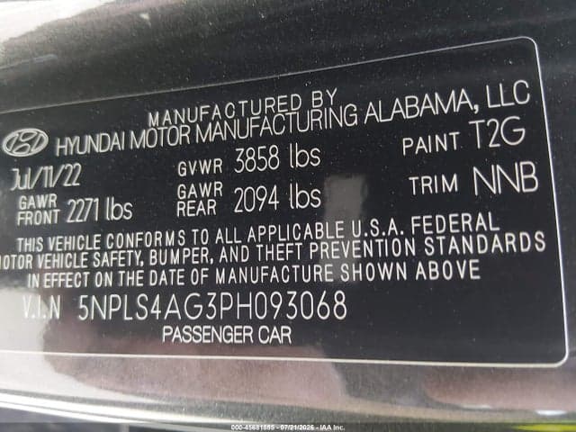 2023 HYUNDAI ELANTRA SEL 9