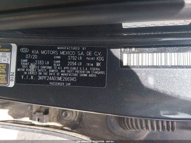 2021 KIA FORTE LXS 9