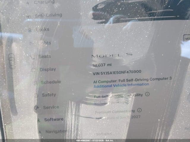 2022 TESLA MODEL S DUAL MOTOR ALL-WHEEL DRIVE 7