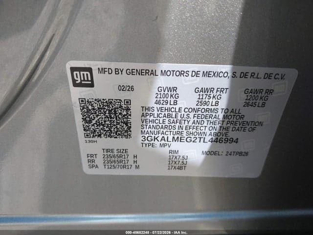 2026 GMC TERRAIN FWD ELEVATION 9