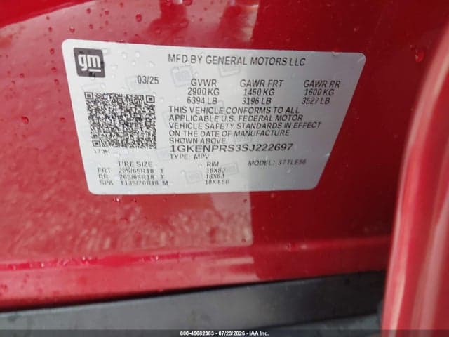2025 GMC ACADIA AWD AT4 9