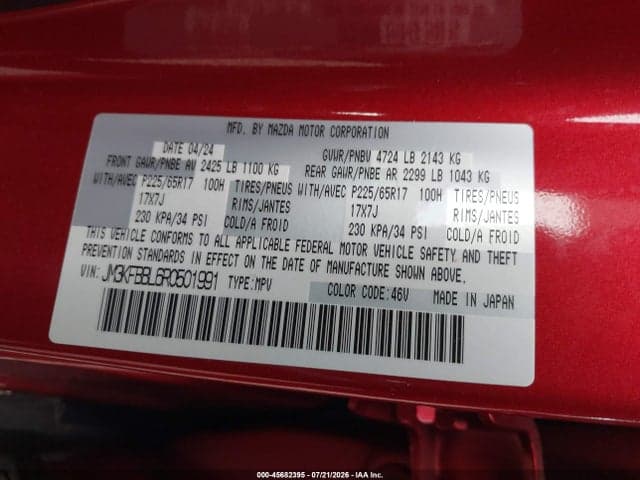 2024 MAZDA CX-5 2.5 S SELECT 9