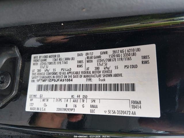 2018 FORD F-150 XL 9