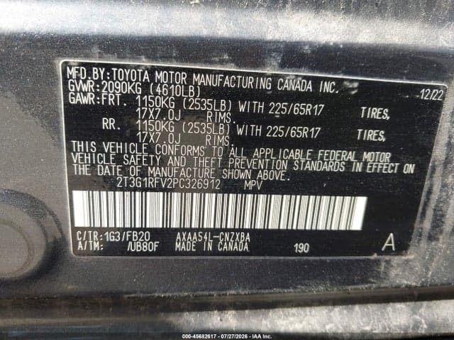 2023 TOYOTA RAV4 LE 9