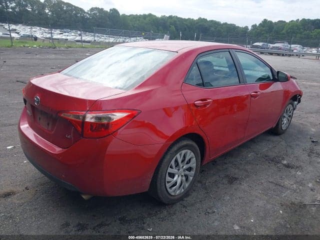 2019 TOYOTA COROLLA LE 4