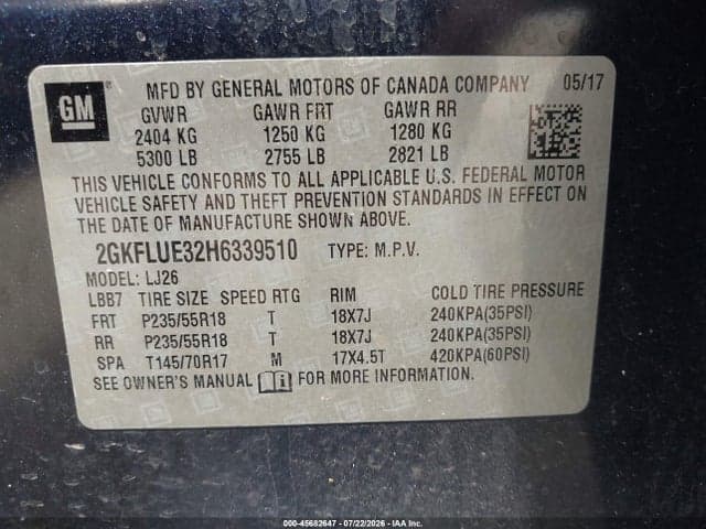 2017 GMC TERRAIN SLT 9