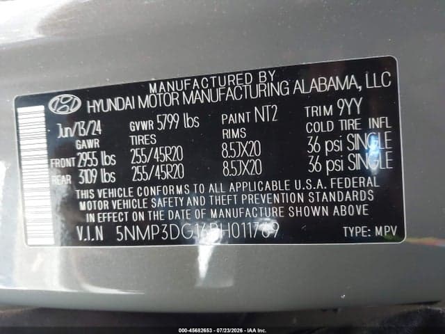 2024 HYUNDAI SANTA FE HYBRID LIMITED 9