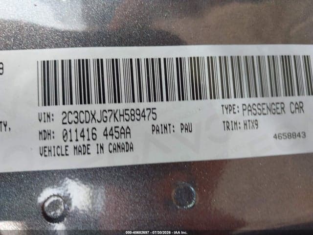 2019 DODGE CHARGER SXT AWD 9