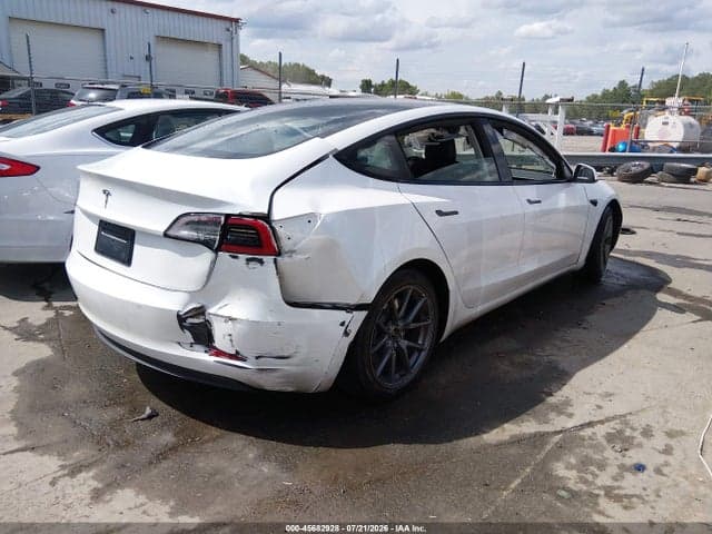 2022 TESLA MODEL 3 REAR-WHEEL DRIVE 4