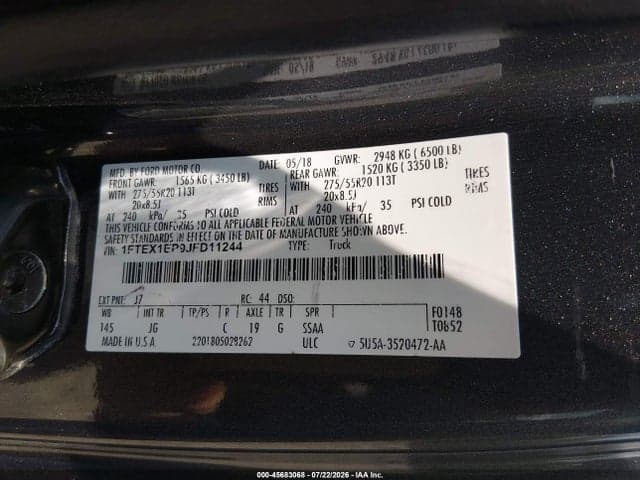 2018 FORD F-150 XL 9
