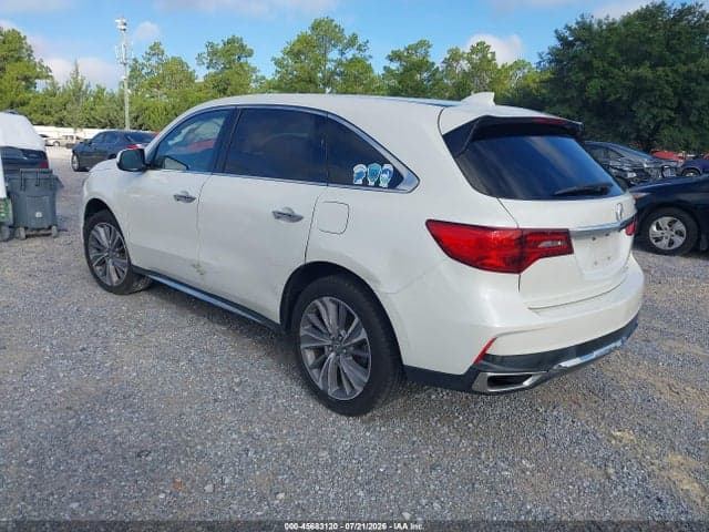 2018 ACURA MDX TECHNOLOGY PACKAGE ACURAWATCH PLUS PKG 3