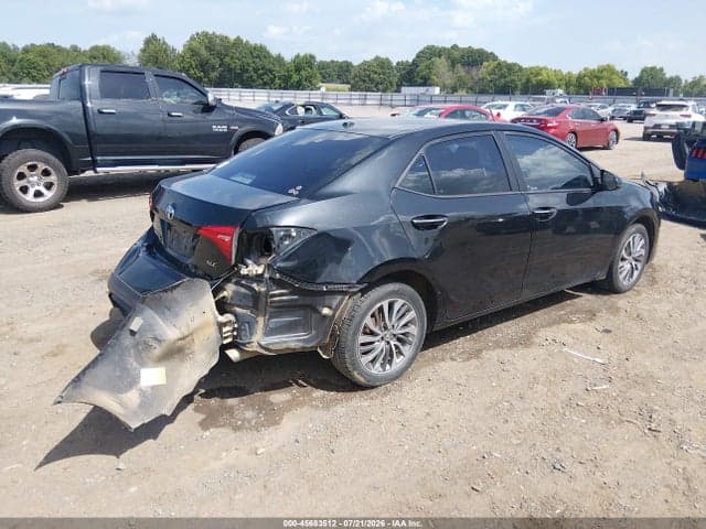2017 TOYOTA COROLLA XLE 4