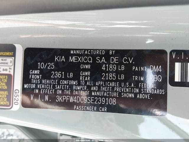 2025 KIA K4 GT-LINE TURBO 9