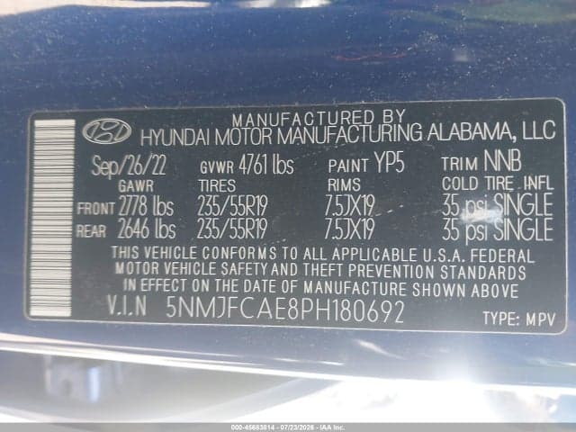 2023 HYUNDAI TUCSON SEL 9