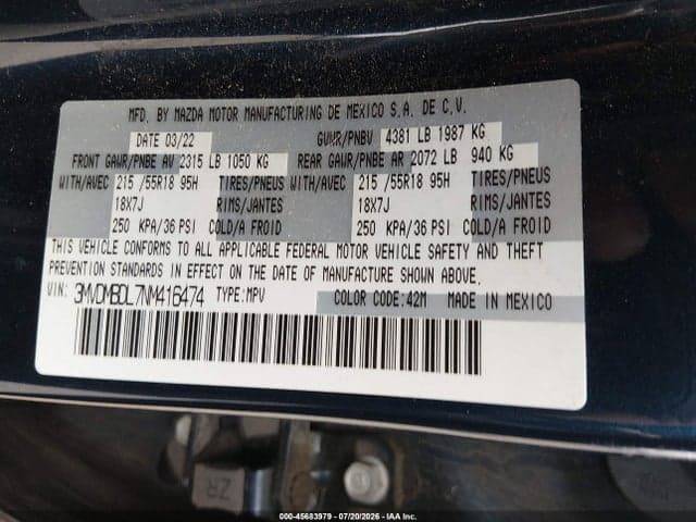 2022 MAZDA CX-30 PREMIUM 9