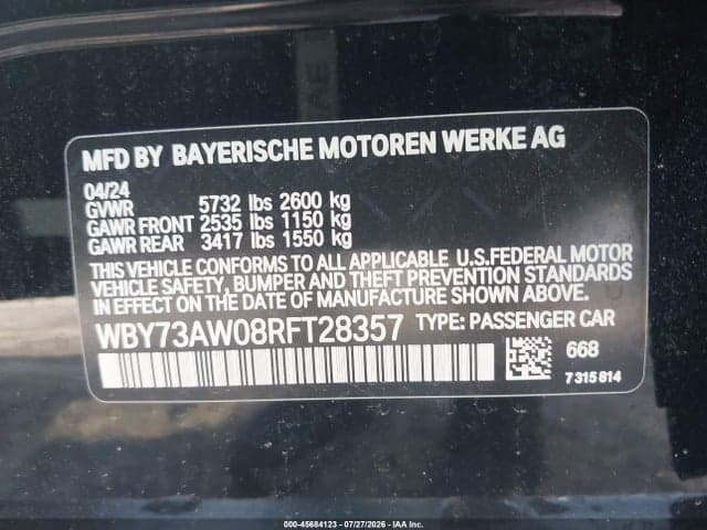 2024 BMW I4 GRAN COUPE EDRIVE40 9