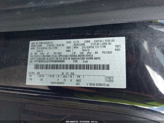 2023 FORD TRANSIT-350 CARGO VAN 9