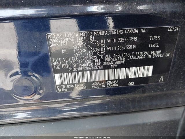 2024 TOYOTA RAV4 XLE PREMIUM 9