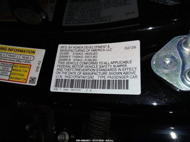 2026 HONDA ACCORD HYBRID SPORT 9