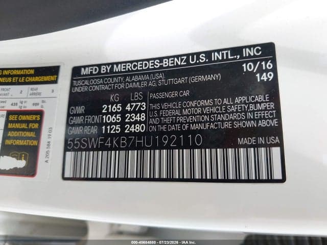 2017 MERCEDES-BENZ C 300 4MATIC 9