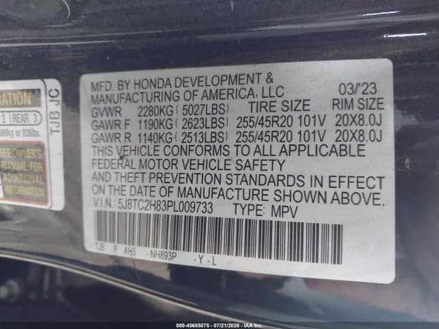 2023 ACURA RDX A-SPEC ADVANCE PACKAGE 9