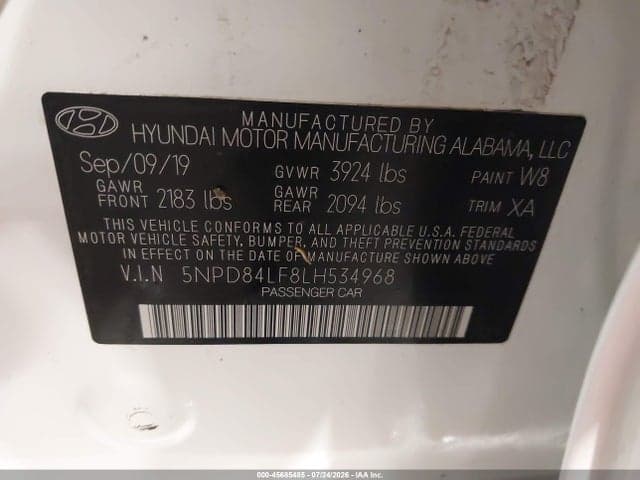 2020 HYUNDAI ELANTRA VALUE EDITION 9